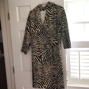 J McLaughlin animal print dress